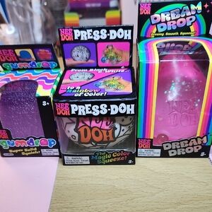 Rainbow Squishy Toy Set